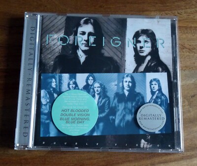 Foreigner Double Vision Remastered 2 Bonustracks Lou Gramm Top Zustand