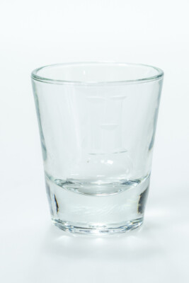 Monogramed ''H'' Shot Glass