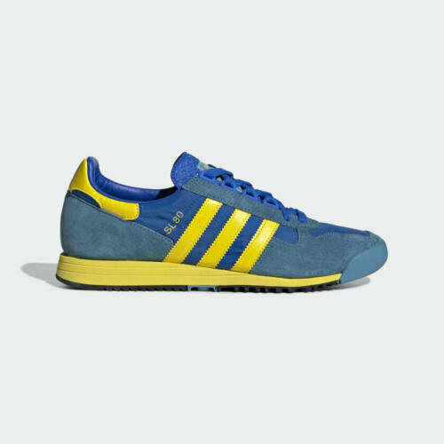 ADIDAS ORIGINALS SL80 OG - BLUE , YELLOW SIZE 8 | eBay
