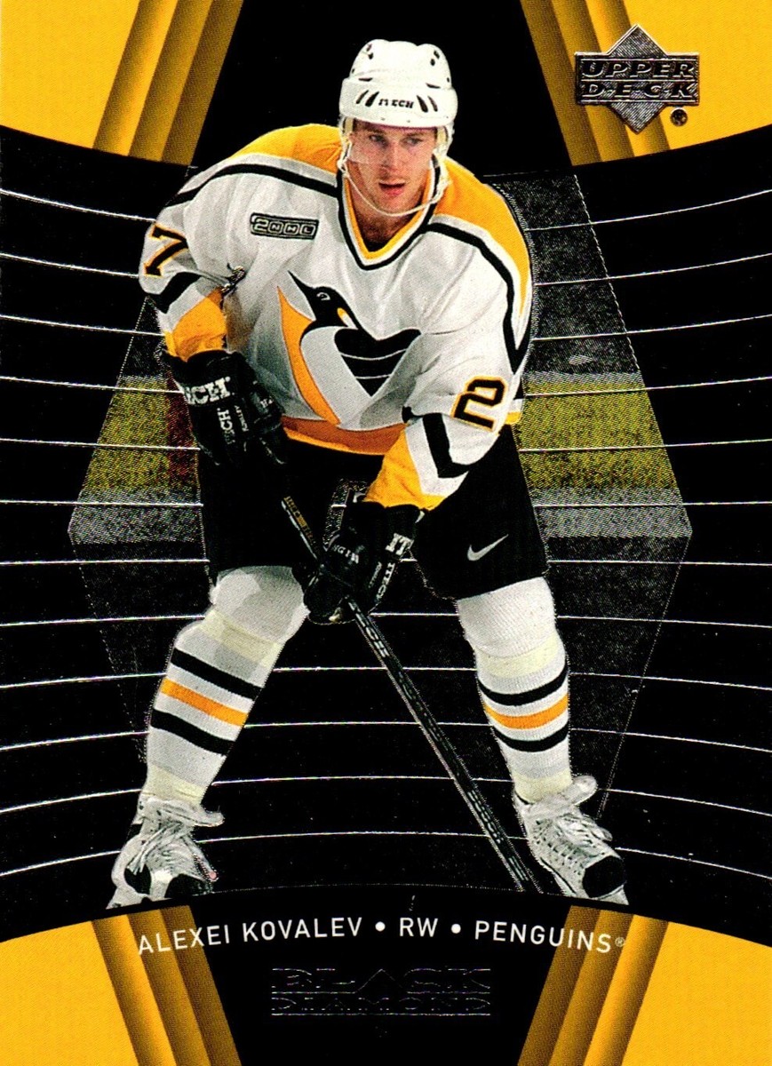Alexei Kovalev #70 Penguins Upper Deck Black Diamond 2000 NHL