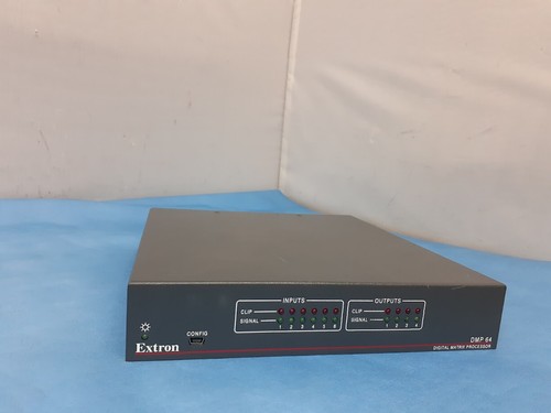 Extron DMP 64 Standalone Audio Digital Matrix Processor w/ 6 Inputs & 4 ...