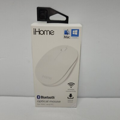 iHome Bluetooth Wireless Optical Mouse for Mac & PC  