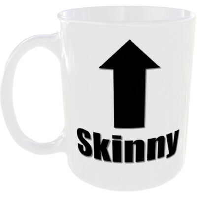 DÜNNE TASSE LUSTIG BELEIDIGUNG GESCHENK TEETASSE SCHLANK WITZ FRAU MÄDCHENFREUND KANN WORT ÄNDERN