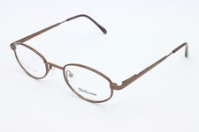 NEW ON GUARD OG-101 Z87-2 BROWN METAL AUTHENTIC FRAMES EYEGLASSES 48-21