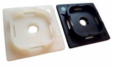 20mm 28mm 40mm SELF ADHESIVE STICK ON CABLE TIE WIRE BASE MOUNTS BLACK WHITE