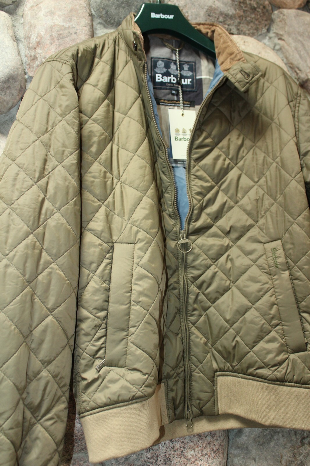 barbour bates quilted jacket