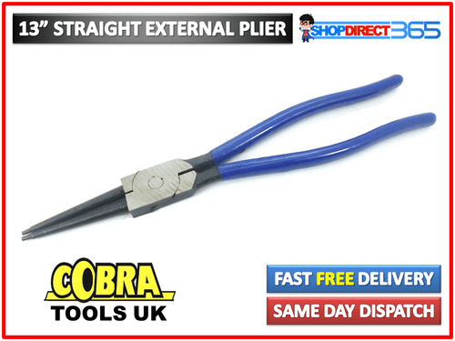 4 Piece 13" Inch Large Circlip Snap Ring Pliers Set Mechanic Workshop Tool 25-16 - Picture 2 of 7