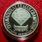 Philadelphia Phillies 1993 National League Champion 1 Troy oz.999 Silver-Limited