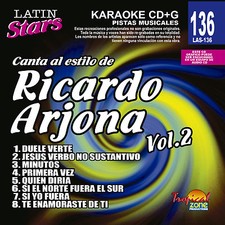 Karaoke Latin Stars 136 Ricardo Arjona Vol.2