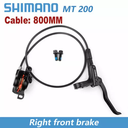 Shimano BR MT200 MTB Hydraulic Disc Brake Set Mountain Bike Brake Front Rear New - Picture 2 of 19