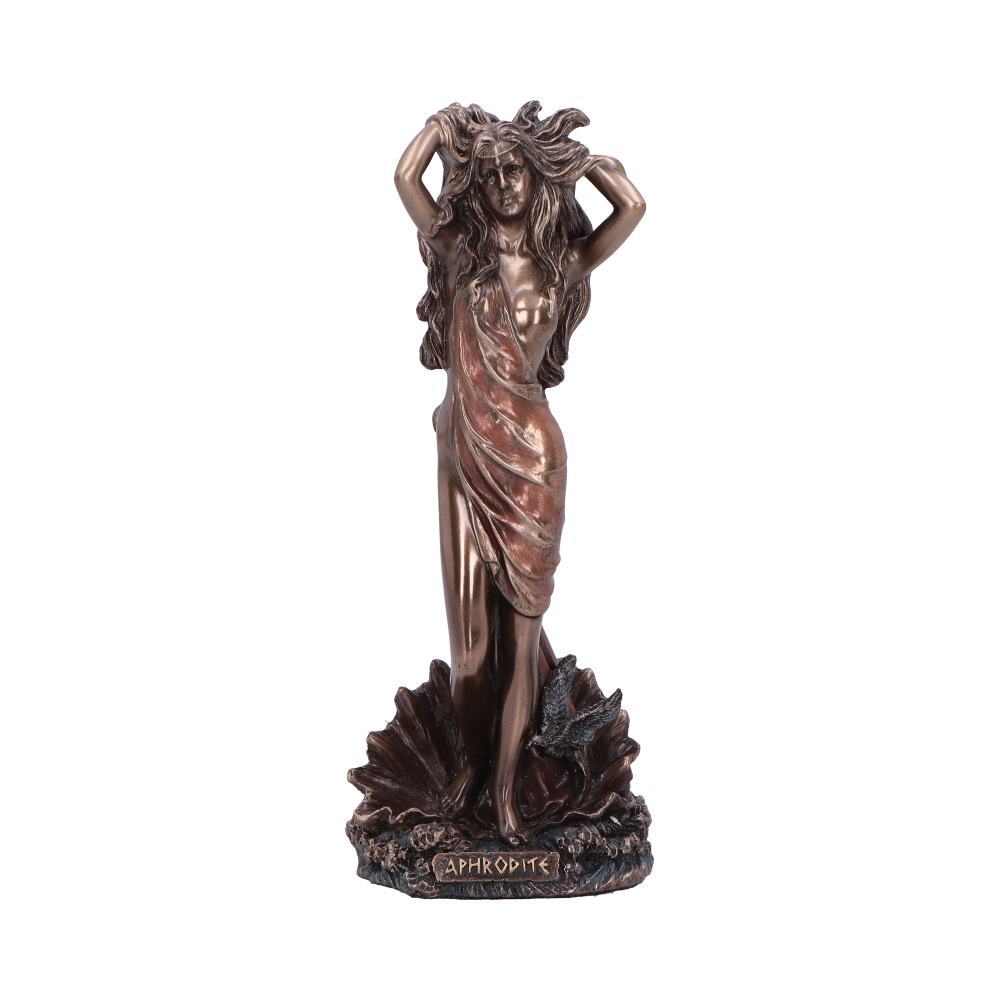 Aphrodite Goddess of Love Bronzed Figurine
