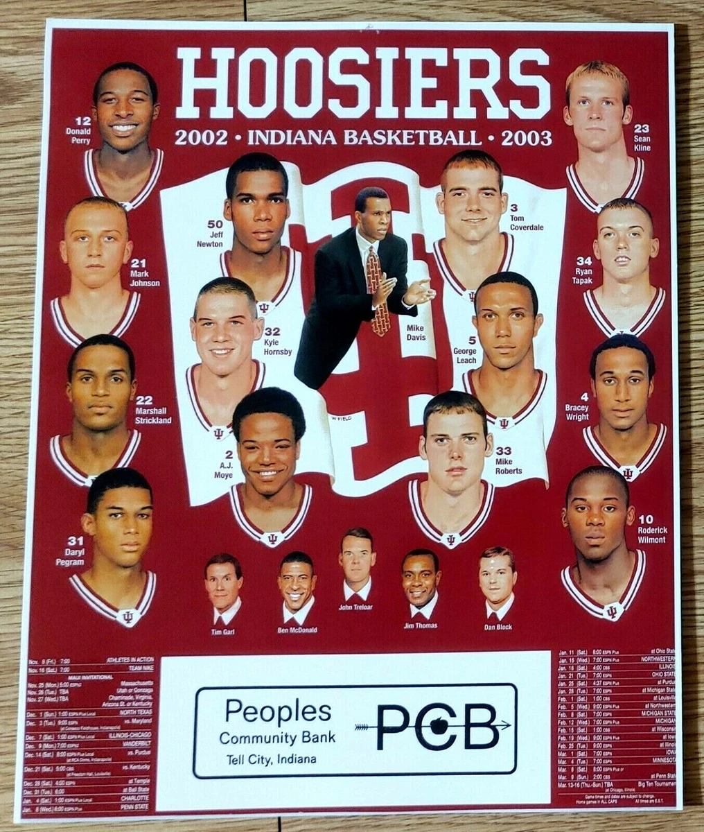 Indiana Hoosiers Basketball Annual Schedule/Calendar, 55 OFF