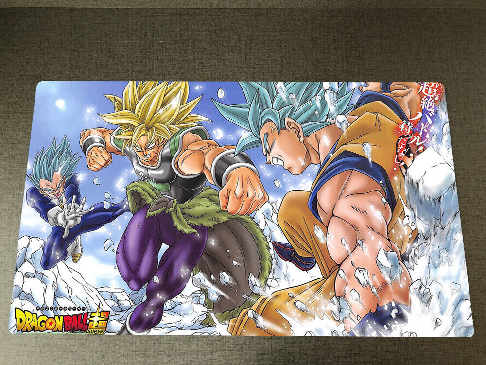 Dragon Ball Super Anime Playmat Son Goku TCG CCG Yugioh Trading