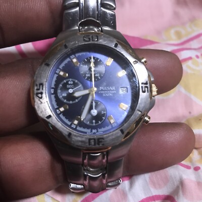 PULSAR (by Seiko) MEN'S V657-X018 CHRONOGRAPH Watch
