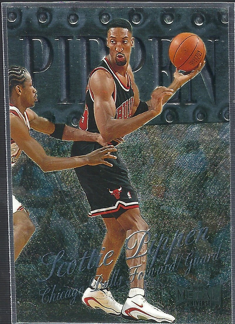 98/99 SKYBOX METAL UNIVERSE SCOTTIE PIPPEN #24 | eBay