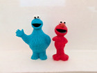 Vtg. 1980's Muppets,Inc Sesame Street Cookie Monster *Rare Telly Pvc Figures