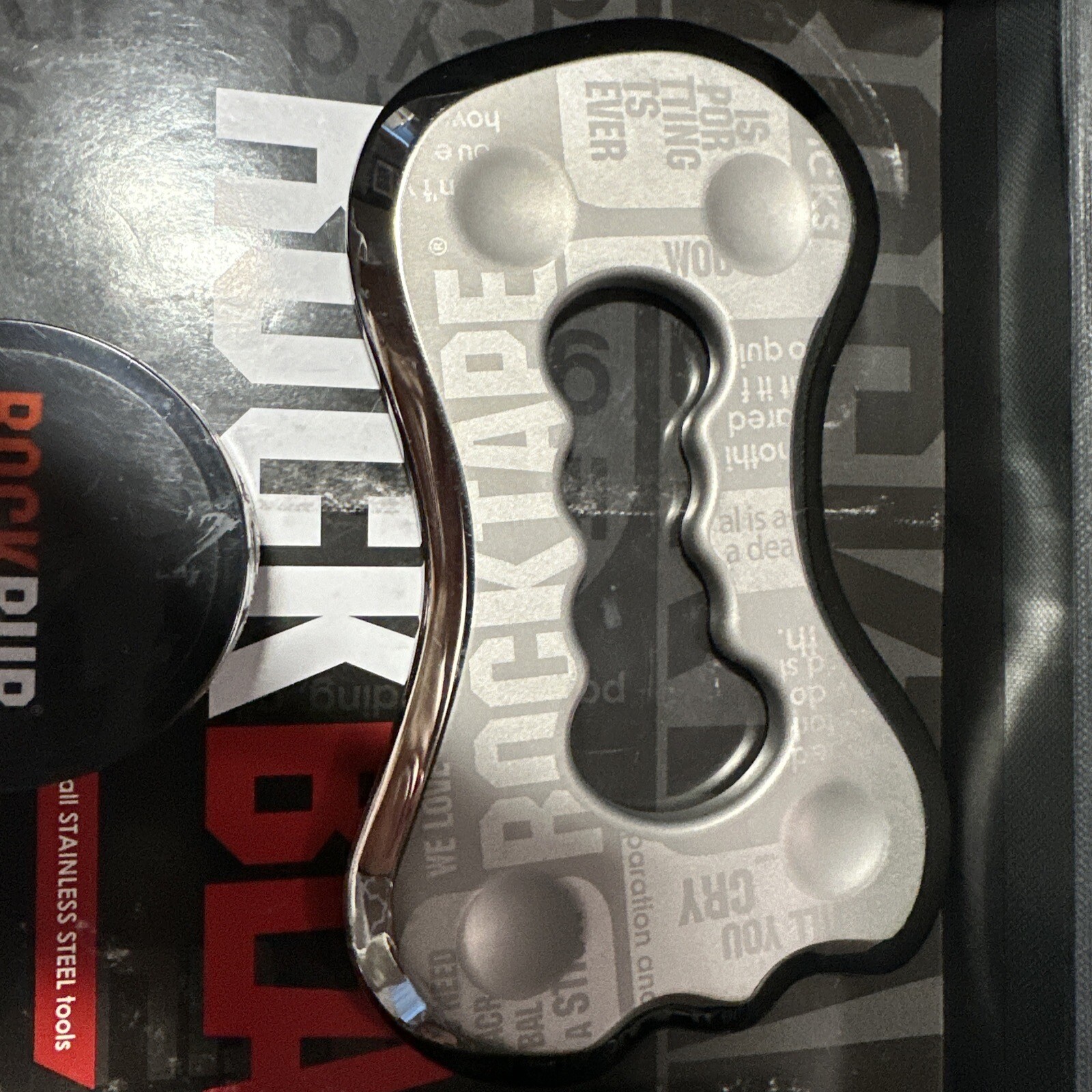 Rocktape Rockblade NEW Stainless steel 1 Blade, 1 RockRub