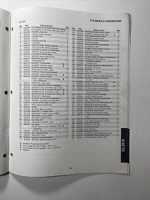 2002 Johnson Parts Catalog List 25 , 30 HP Models P/N 2002 Johnson Parts Catalog List 25 , 30 HP Models P/N