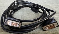 DVI-D to DVI-D Cable Single Link 24 1 Male Video Cable Adapter Gold Plated 10"