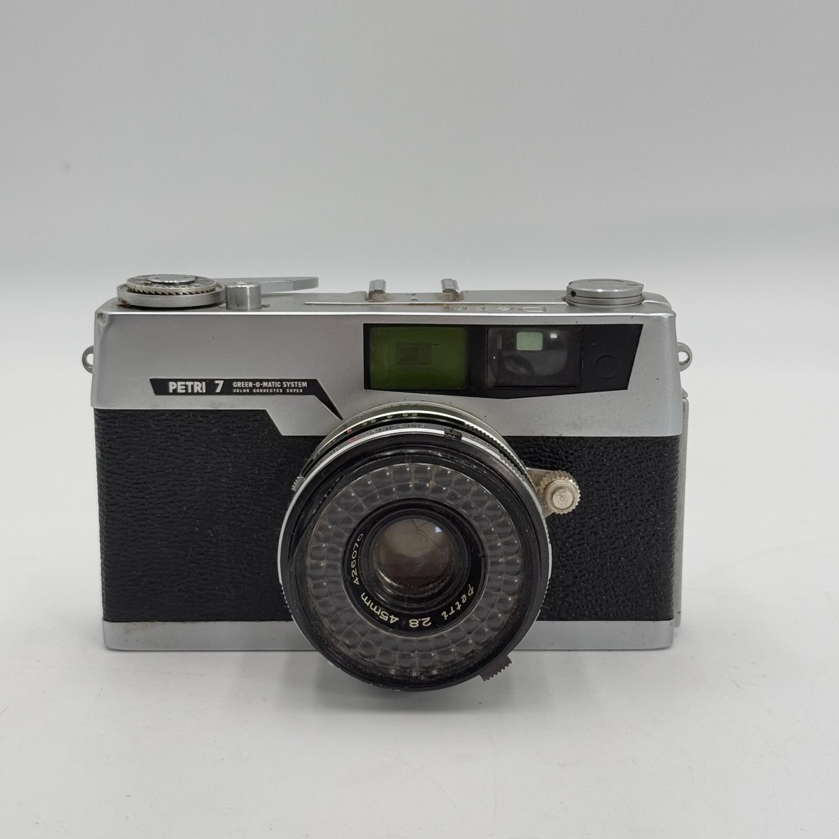 Vintage Petri 7 Green O Matic System Camera | eBay