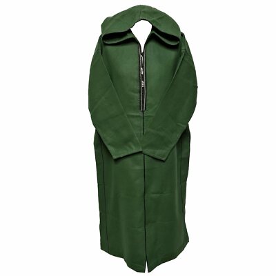 Marokkanischer Winter Kaschmir Wollmischung Grün Kapuze Jubba Thobe Djellaba