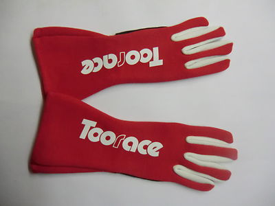 Handschuh  Rot FIA 8856-2000 Hologramm Fahrerhandschuh Rallye Racing Motorsport