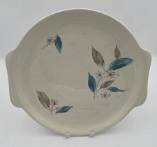 Vintage Salem Biscayne 12" Ovenproof Handled Chop Serving Plate 🍽️ #58Z