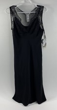 NWT Nine West Black Cocktail Party Dress Women’s 2 Sleeveless Lace Capsule New