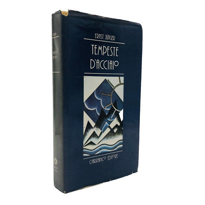 Ernst Junger Tempeste d'acciaio Ciarrapico Editore 1984 Prima guerra mondiale