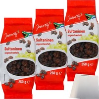 Jeden Tag Sultaninen 3Er Pack 3X250G Packung Usy Block