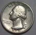 1932-D Washington Head Silver Quarter - Key Date - 25C - No Reserve!