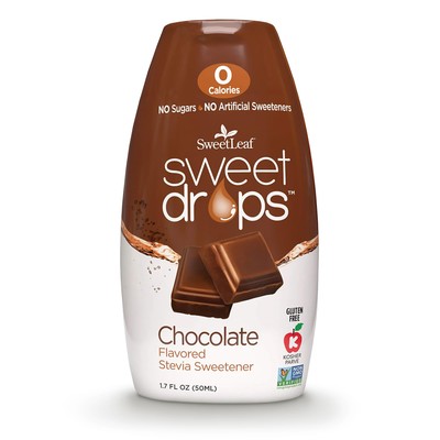 SweetLeaf Chocolate Sweet Drops Zero Calorie Sugar Substitute 1.7 Ounce
