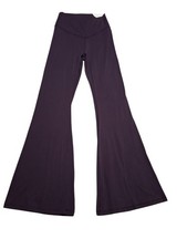NWT OFFLINE by Aerie Real Me High Rise Flare Leggings Purple Women's Large