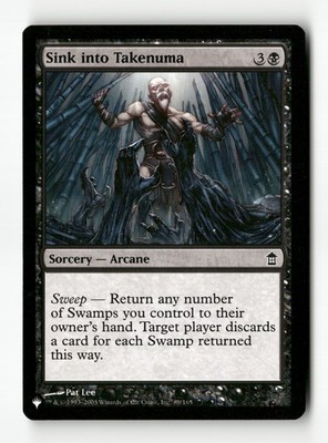 Sink into Takenuma C - The List Reprints 89/165 MP MTG