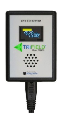 Dirty Electricity Meter by Trifield - Model EM100 - EMI Power Line Noise Anal...