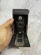 Vintage Eastman Kodak No. 2 Folding Cartridge Hawk-Eye Model 8 Film Camera 