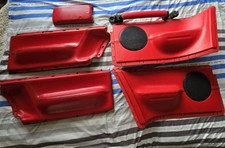 1998-2010 Volkswagen Beetle Door Panel Set Oem Red Color Concept 1998-2010 Volkswagen Beetle Door Panel Set Oem Red Color Concept