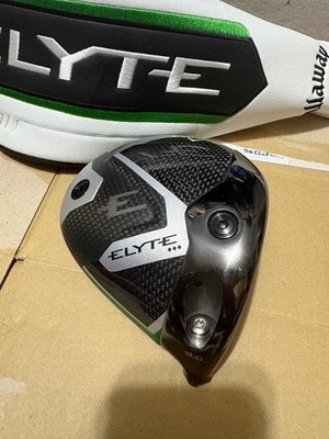 Callaway ELYTE Triple Diamond 9.0° Driver Head Only With Head Cover...