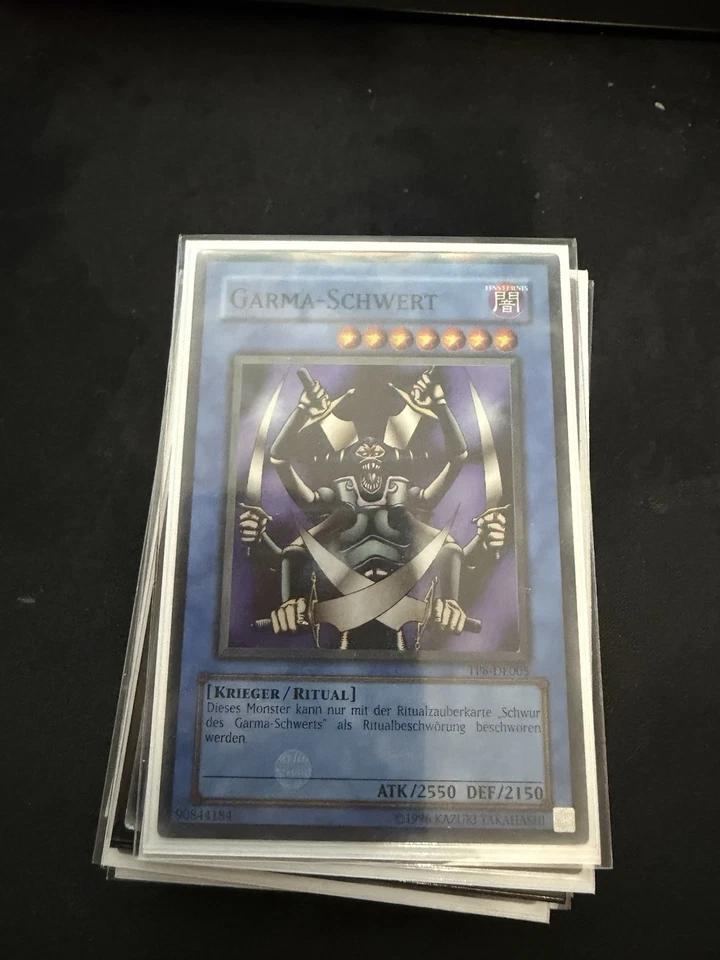 Yugioh - Garma Sword TP8-DE005 Super Rare - GERMAN DE005 Spada Garma - Image 2 of 2