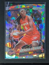 2025 Panini Prizm WNBA Natasha Howard Cracked Ice Prizm #54 Indiana Fever