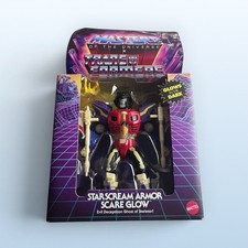 NEW Masters of the Universe X Transformers Starscream Armor Scare Glow SEALED
