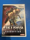 Nice Metroid Prime 3: Corruption - Nintendo Wii (2007) (RVL-RM3E-USA)
