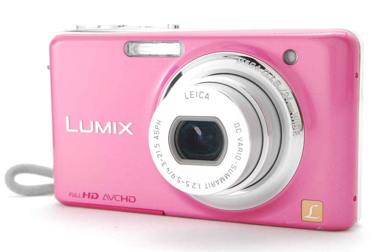 NEAR MINT] Panasonic Lumix DMC-FX77 Glamorous Pink Compact Digital