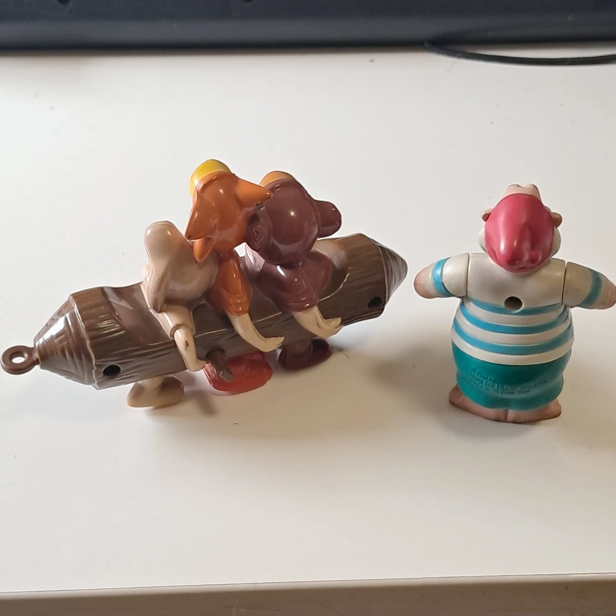 2 figures PETER PAN articulated smee rope toy stray kids 2002 McDonald's disney