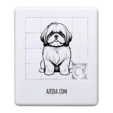 'Sitting Shih Tzu' Sliding Puzzle (PZ00033063)