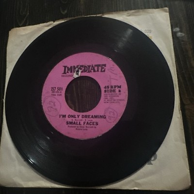 Small Faces - Itchycoo Park /I'm Only Dreaming - 60s Rock 45 VG- VINYL Tested