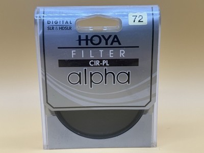 Hoya Filter 72mm Alpha CIR-PL  Sealed