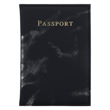 Passport Card Cover Imitation Leather 2-piece bag Set Trendy Design