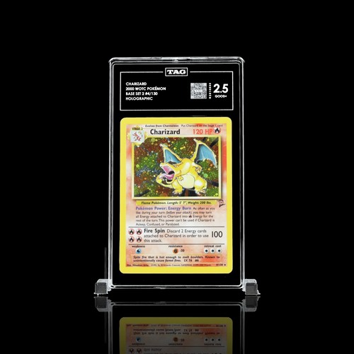 Charizard graded TAG 2.5 for sale on eBay