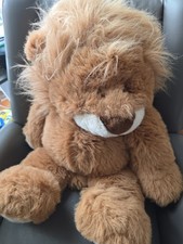 Vintage Commonwealth 1993 Lion Plush Large 28" Stuffed Animal Floppy Weighted